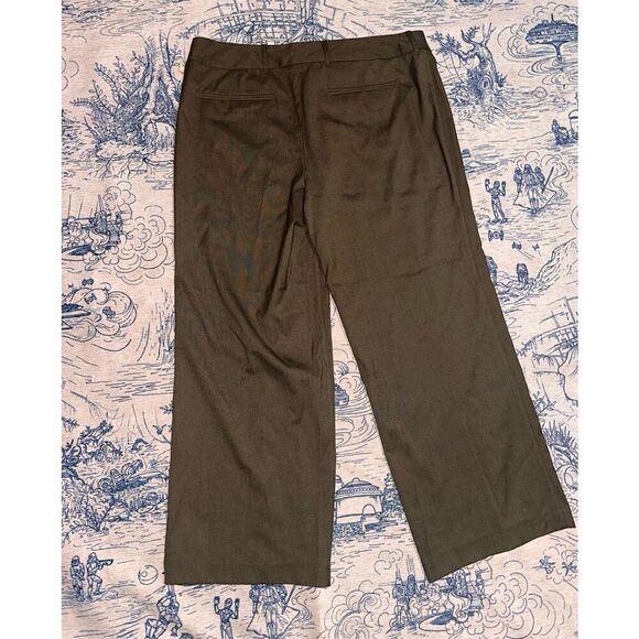 NEW WITH TAGS Ryegrass-Plus Regular Fit Wide Leg Trouser size 16W retails $70 gr - Picture 8 of 10